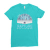 visit rapture Ladies Fitted T-Shirt