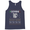 santa gemini christmas ugly t shirts Tank Top