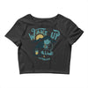 wake up and drink a coffee Crop Top