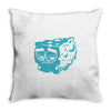 bluecheese Throw Pillow