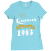 queens are born in 1983 Ladies Fitted T-Shirt