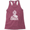 conquer   super saiyan goku Racerback Tank