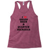 geek chick nr 1 Racerback Tank