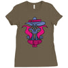 crime fighters club Ladies Fitted T-Shirt