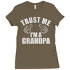 trust me i'm a grandpa Ladies Fitted T-Shirt