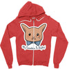 my carrootness is tingling Zipper Hoodie