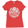 prepare for the future white Ladies Fitted T-Shirt