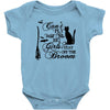 can't fly with the big girls Baby Bodysuit