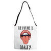 Women's March The Future is Nasty Adjustable Strap Totes