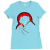 mr. bat tan Ladies Fitted T-Shirt