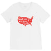 God Shed His Grace On Thee V-Neck Tee
