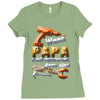 wenn papa Ladies Fitted T-Shirt