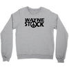 waynes world wayne stock waynestock t shirt 1 2 Crewneck Sweatshirt