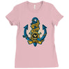 king of pirates anchor Ladies Fitted T-Shirt