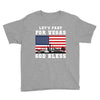 Lets Pray For Vegas, God Bless Youth Tee