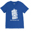 wibbly wobbly timey wimey talk whovian to me V-Neck Tee