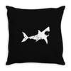 shark 'bite me' Throw Pillow