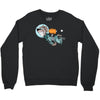 astronaut dog Crewneck Sweatshirt