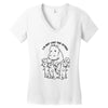 not like otters Women's V-Neck T-Shirt