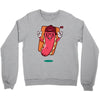 cool hotdog Crewneck Sweatshirt