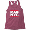 mad nyc new york city run fashion baseball jersey Racerback Tank