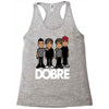 dobre twins dobre brother Racerback Tank