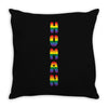 Human, Gay Pride Throw Pillow