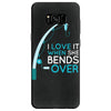 bends over Samsung Galaxy S8