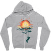 calypso weapon Zipper Hoodie