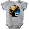 fire and ice Baby Onesie