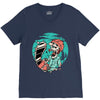skullchain saw V-Neck Tee