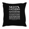 night's watch vow got christmas Throw Pillow