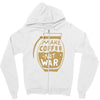 make coffee not war Zipper Hoodie