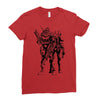 cable and deadpool Ladies Fitted T-Shirt