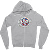 pop's barber shop Zipper Hoodie