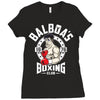 Rock Boxing Club Ladies Fitted T-Shirt