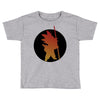 Goku Silhouette Toddler T-shirt