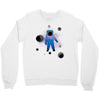Space Astronot Crewneck Sweatshirt