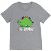 legosaurus V-Neck Tee