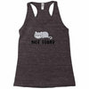 Cat Says Not Today Racerback Tank
