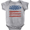 us flag Baby Bodysuit