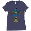 wonderland totem Ladies Fitted T-Shirt