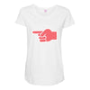 look late Maternity Scoop Neck T-shirt