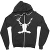 hannibal   stag Zipper Hoodie