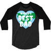 World's Best Dad Looks Like 3/4 Sleeve Shirt