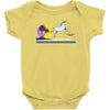unicorn beach Baby Onesie