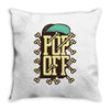pop off Throw Pillow