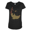 jaguar shark Maternity Scoop Neck T-shirt