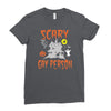 scary gay person Ladies Fitted T-Shirt