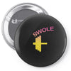 Swole Mates Couple Design Pin-back button
